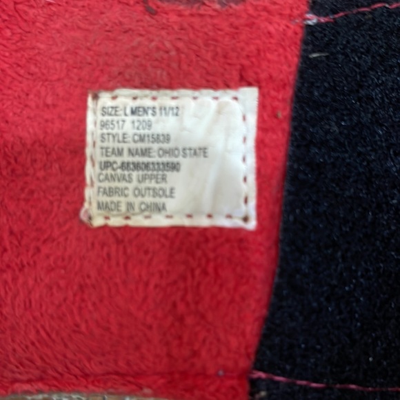 🔴 OHIO STATE Buckeyes Sandals - 11/12 - Picture 2 of 3